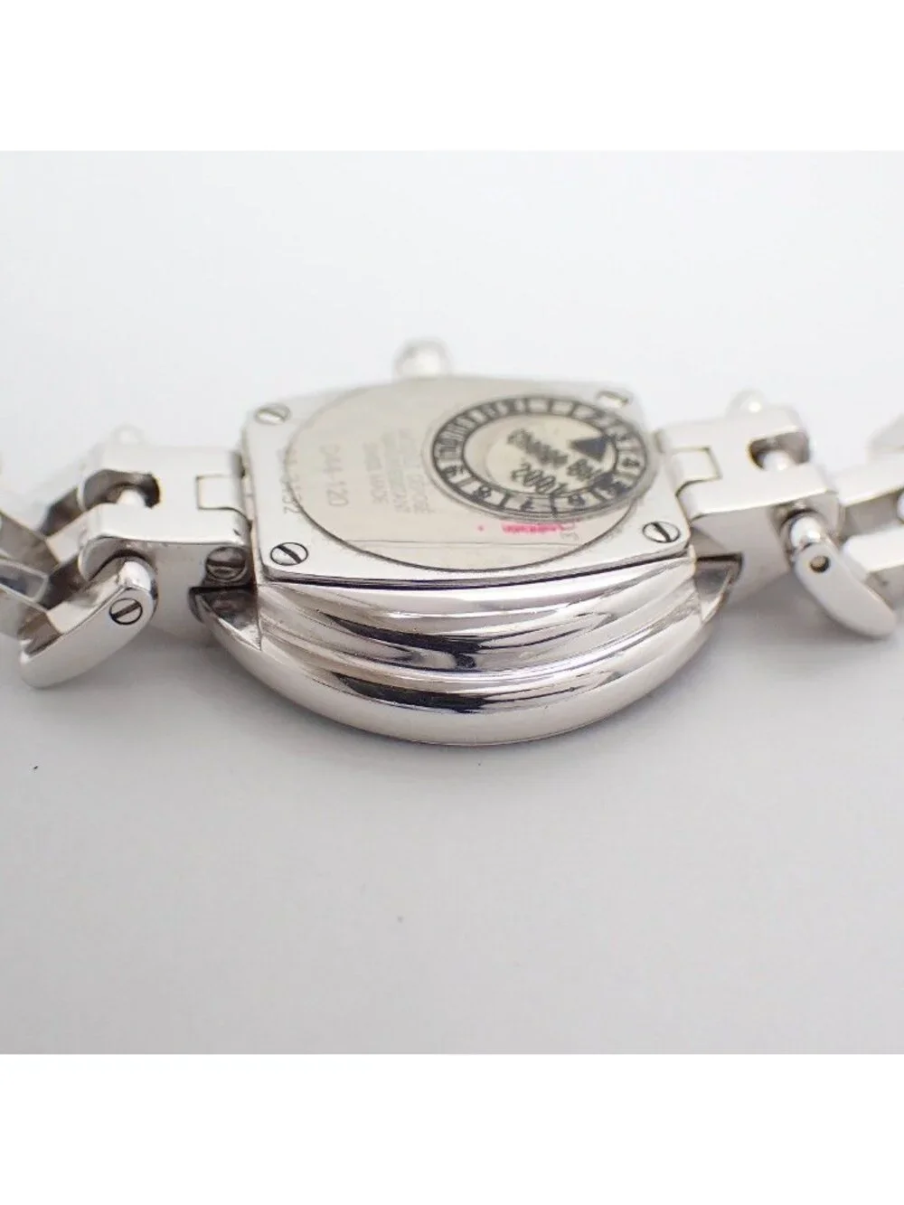 Dior Baguilla Quartz Watch 12 Gray Dial D with P Diamond 44